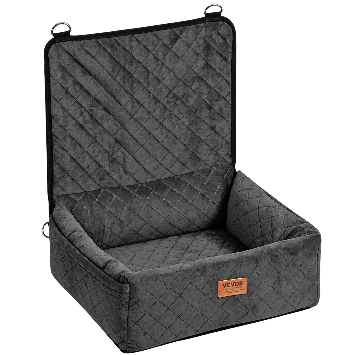 Sofa-Style Dog Booster Seat — isolated product on a transparent background