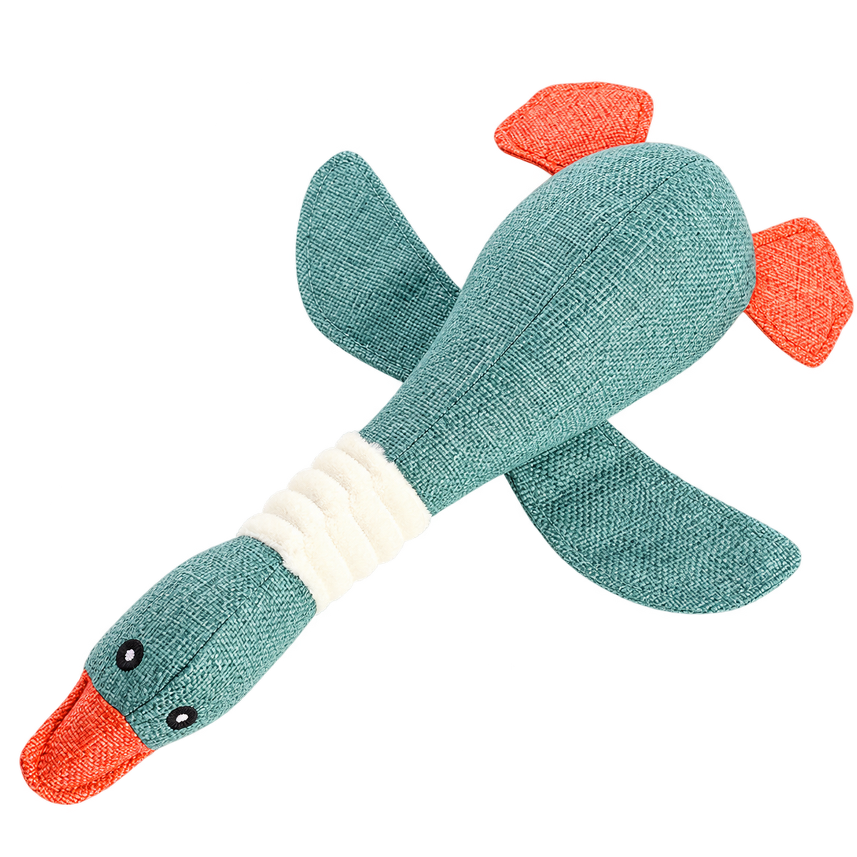 Soft Plush Sound Toy for Pets — isolated product on a transparent background