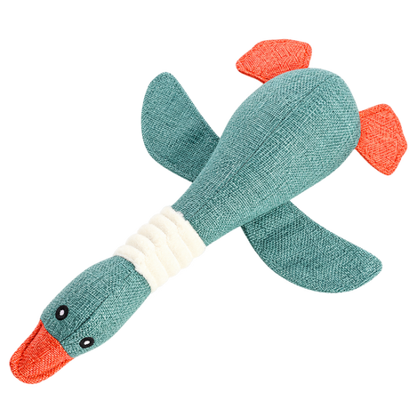 Soft Plush Sound Toy for Pets — isolated product on a transparent background
