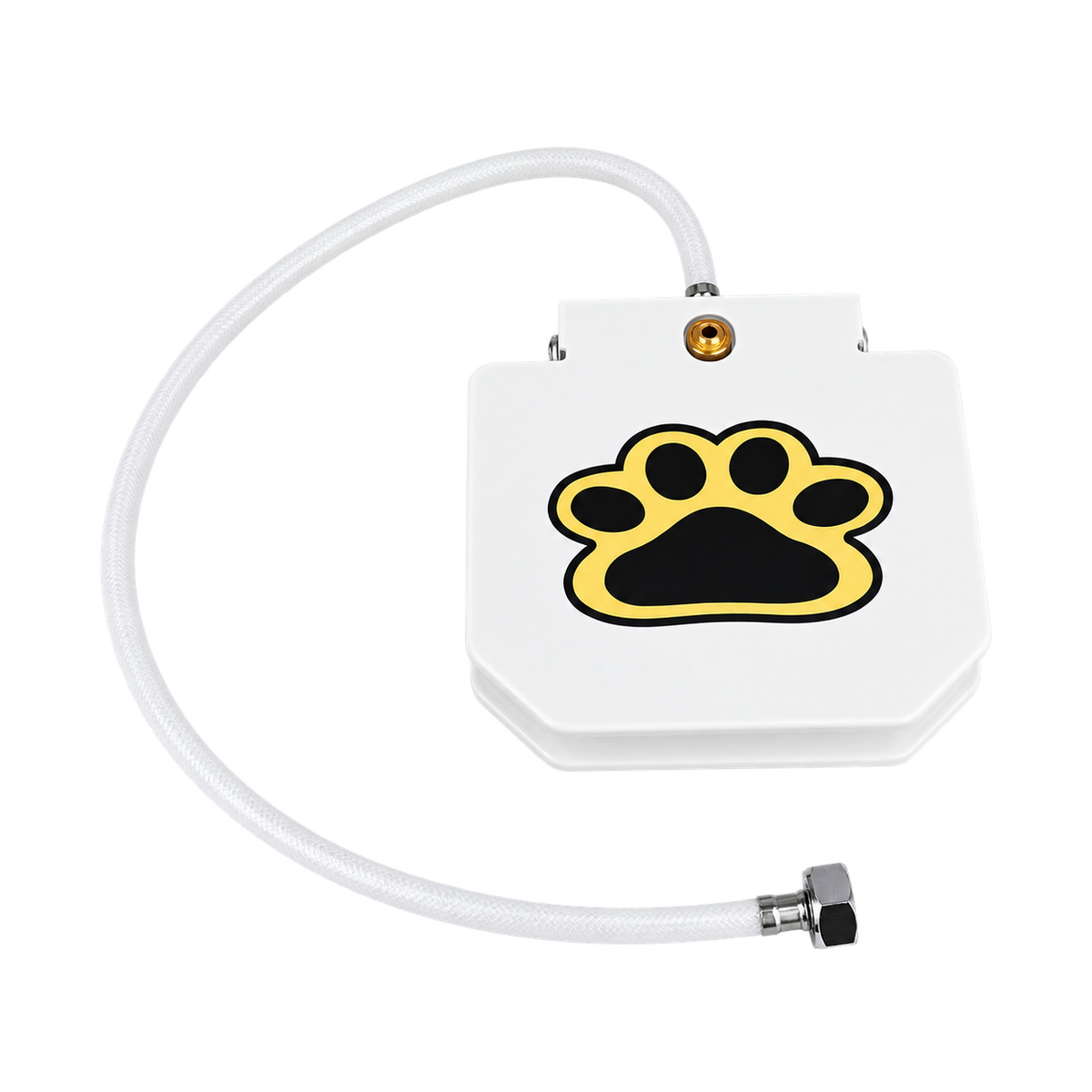 Step-On Dog Water Fountain — isolated product on a transparent background