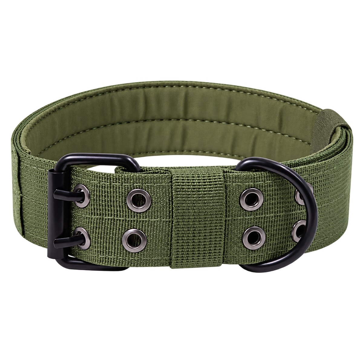 Tactical Dog Collar — isolated product on a transparent background