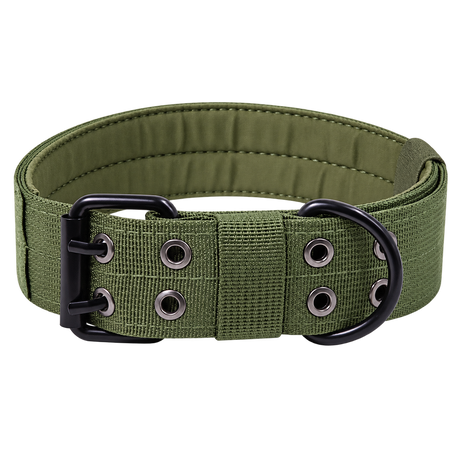 Tactical Dog Collar — isolated product on a transparent background