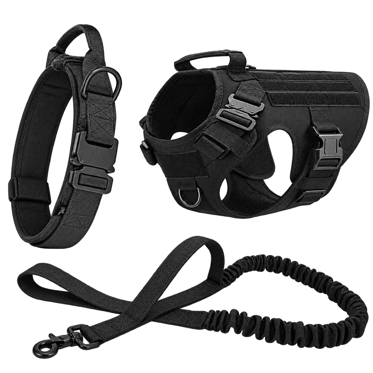 Tactical Dog Walking Set — isolated product on a transparent background