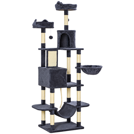Tall Cat Tower 81 Inch — isolated product on a transparent background