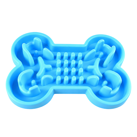 Travel Slow-Feed Dog Bowl — isolated product on a transparent background