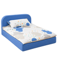 Washable Foam Pet Bed isolated on transparent background