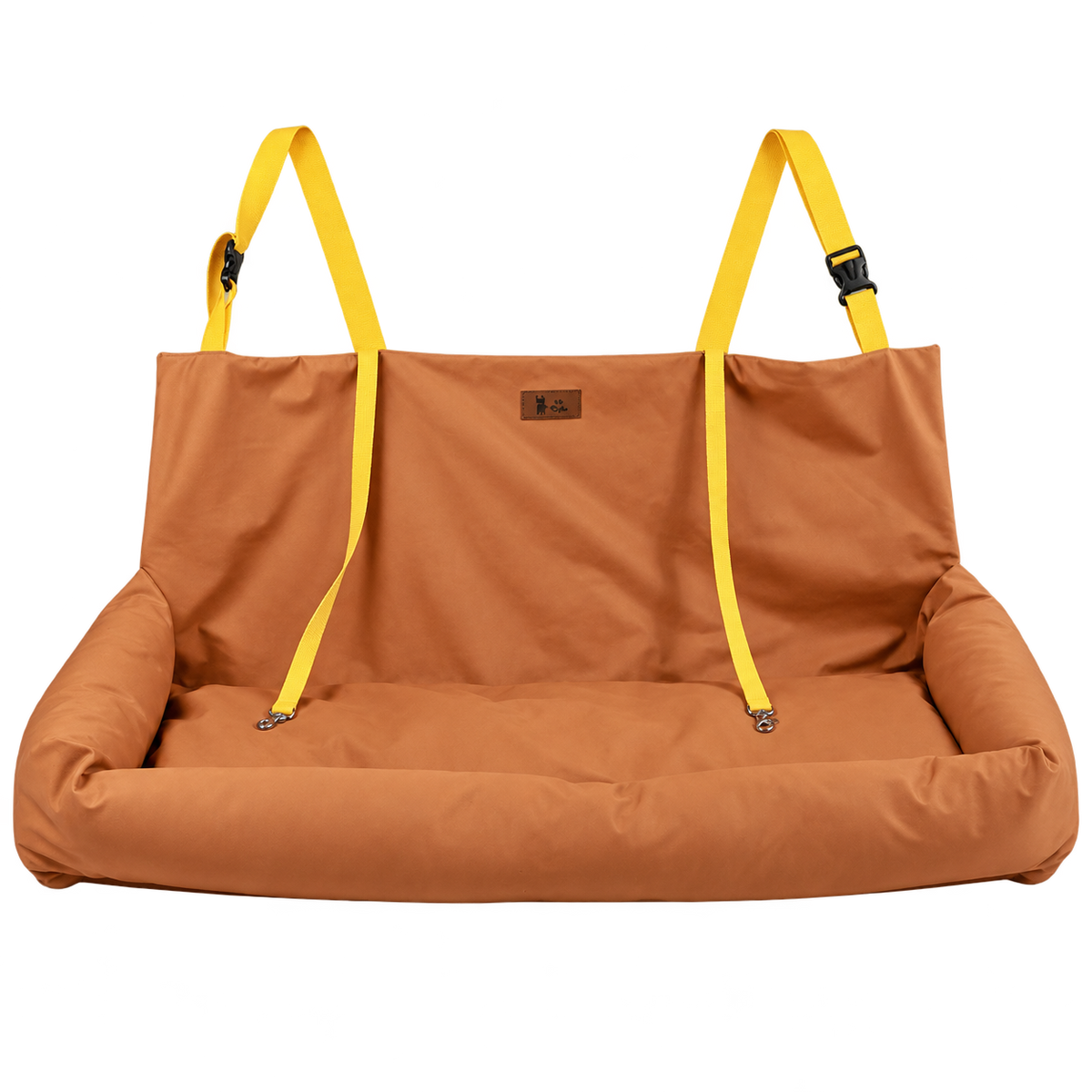 Waterproof Back-Seat Dog Bed — isolated product on a transparent background