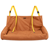 Waterproof Back-Seat Dog Bed — isolated product on a transparent background